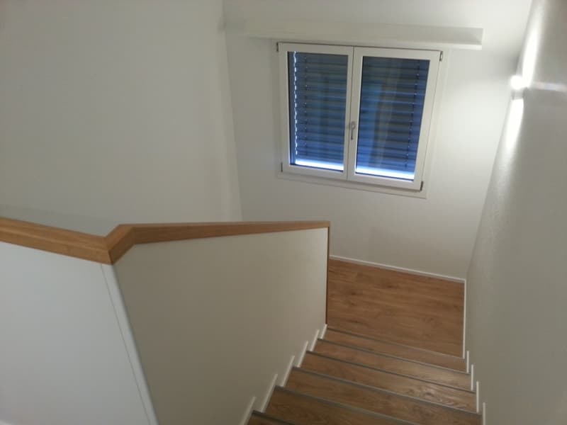 Treppenhaus im Neubau