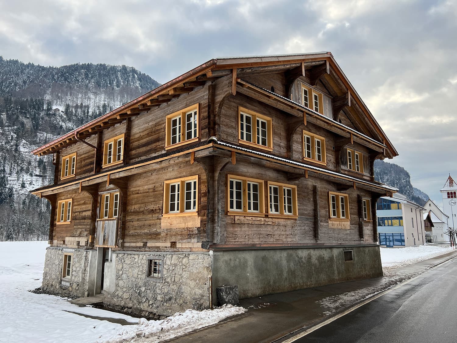 Denkmalpflegerische Sanierung, Wohnhaus, Ried