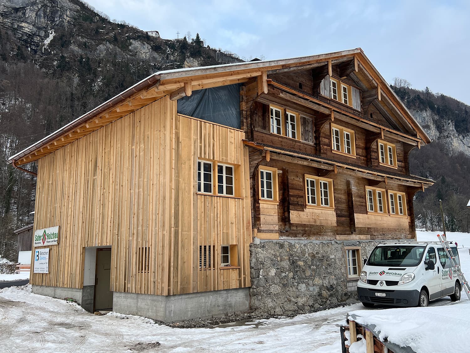 Denkmalpflegerische Sanierung, Wohnhaus, Ried