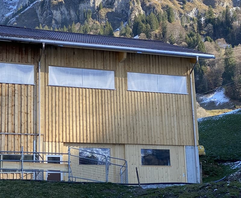 Stall Anbau, Bisisthal