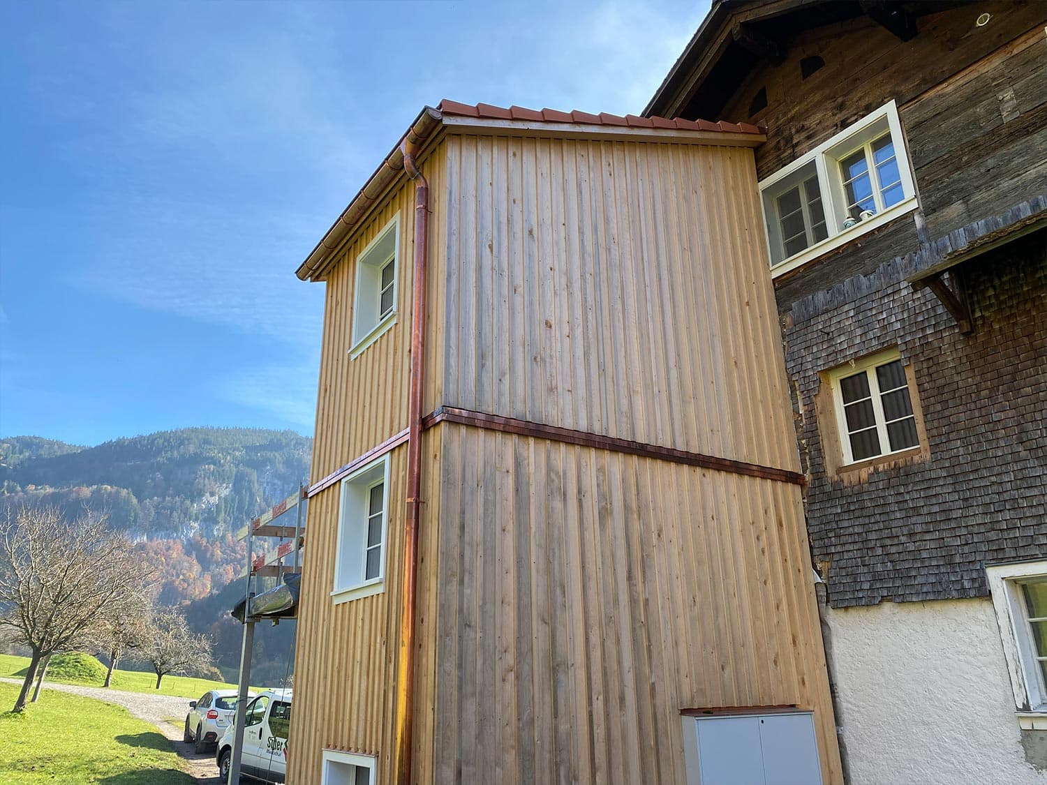 Denkmalpflegerische Sanierung, Wohnhaus, Muotathal
